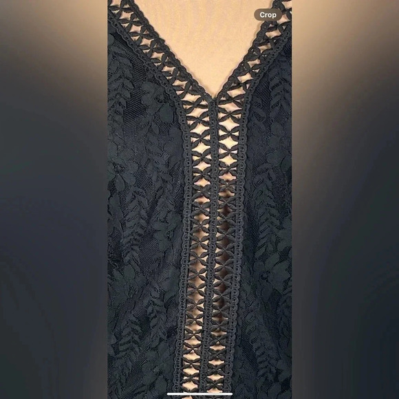 ✨ WILLOW ROOT Floral Lace Top NWT Medium - Picture 6 of 10